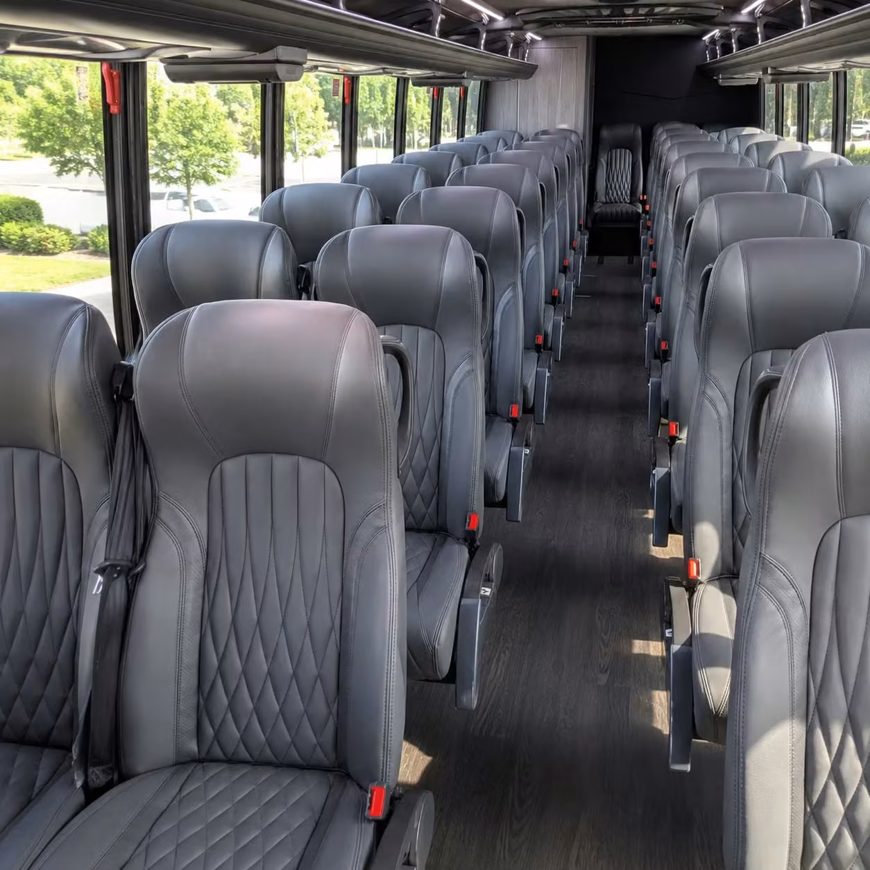 25 passenger minibus interior
