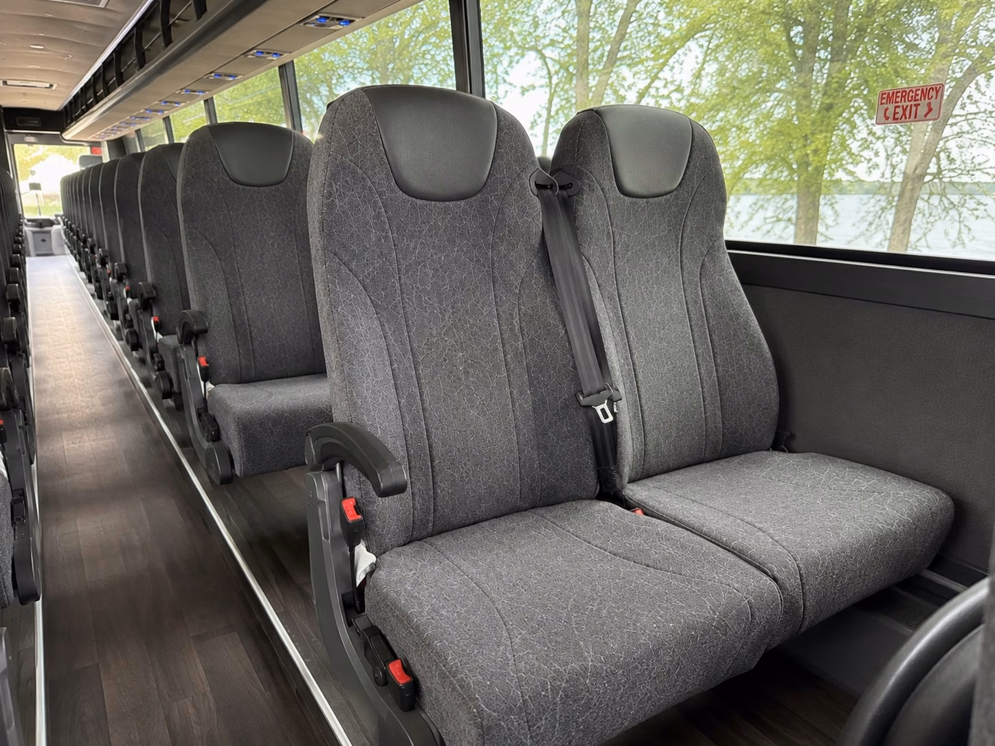 richardson charter bus interior