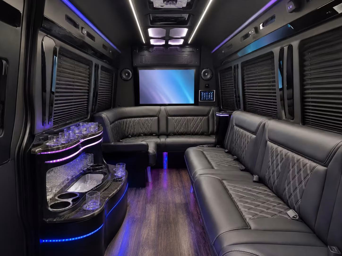 sprinter van transportation for groups and events across richardson